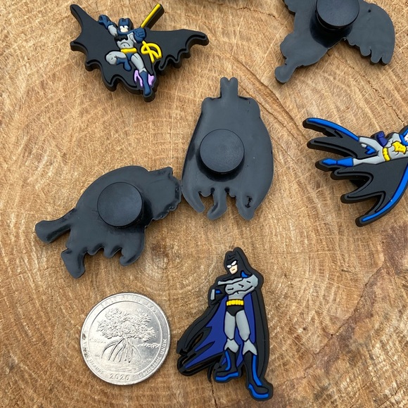Batman set of Jibbitz for crocs - Picture 5 of 6